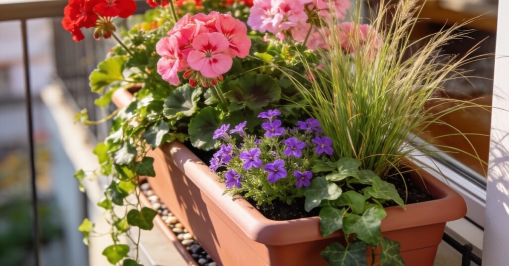 Z czym łączyć pelargonie? Najlepsze kompozycje na balkon i do ogrodu